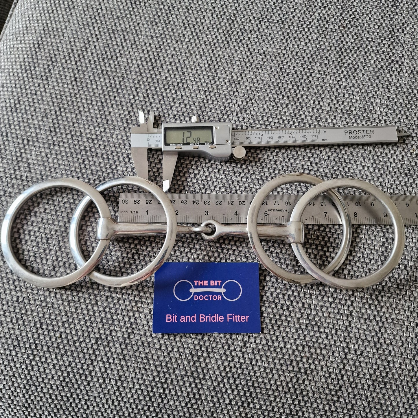 5.5" wilson snaffle Bit B1514