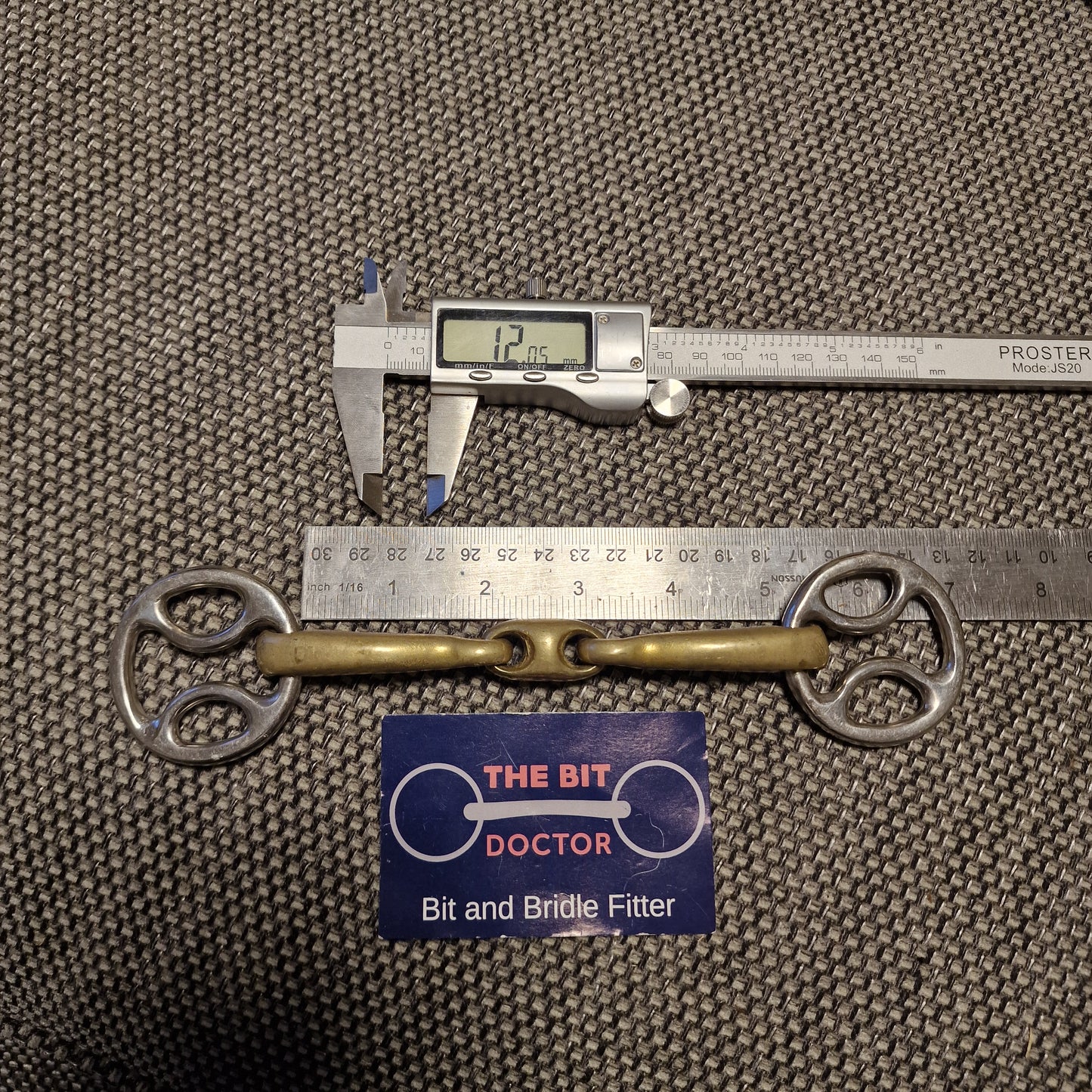 5" Diddy Bits copper lozenge bevel Bit B1342