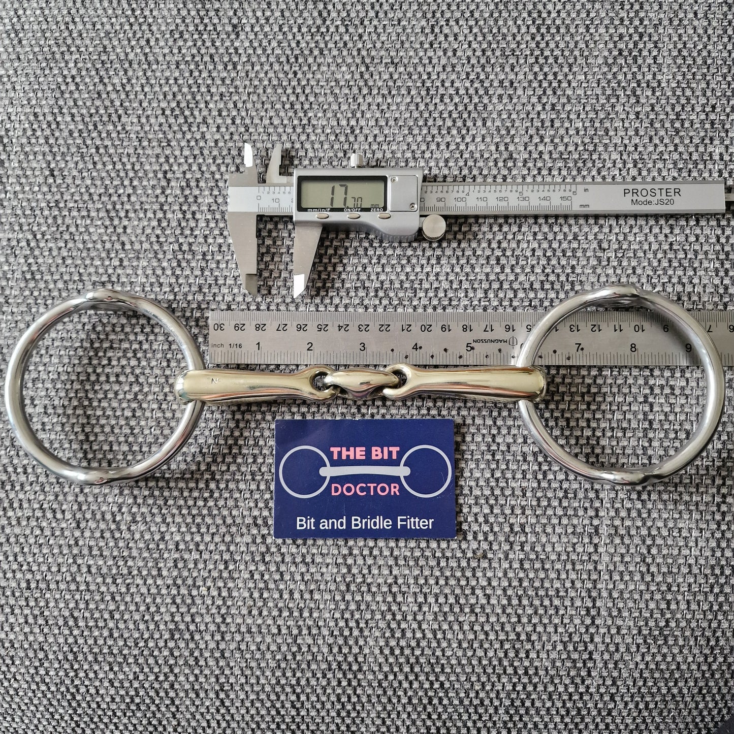 5.75" new Neue Schule lozenge balding gag Bit B1429