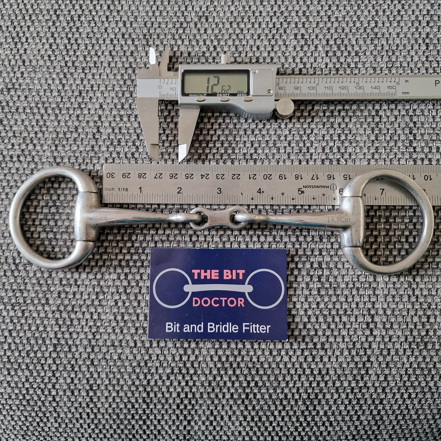 5.75" french link eggbutt bradoon snaffle Bit B1482