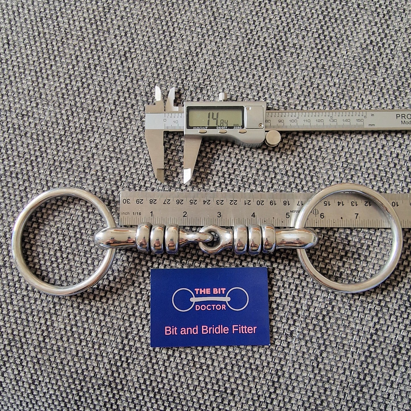 5" loose ring cherry roller jointed bit B214