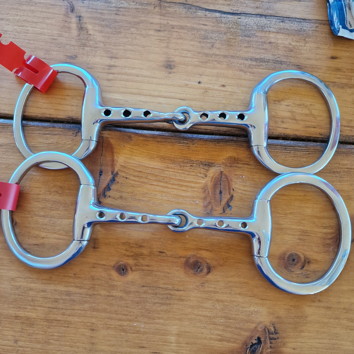 4.5" new TBD flute windsucker jointed eggbutt snaffle Bit B1849