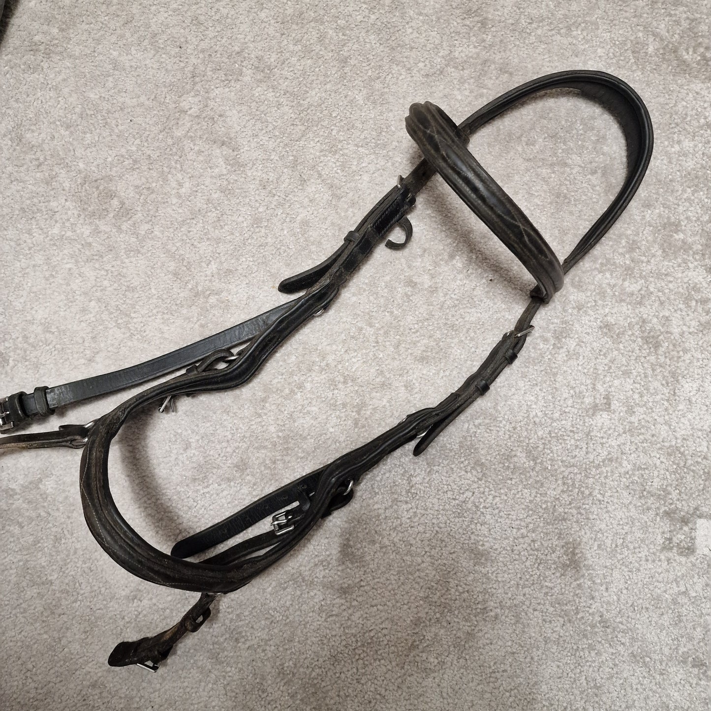 Black Standard horse SH micklem Bridle A5