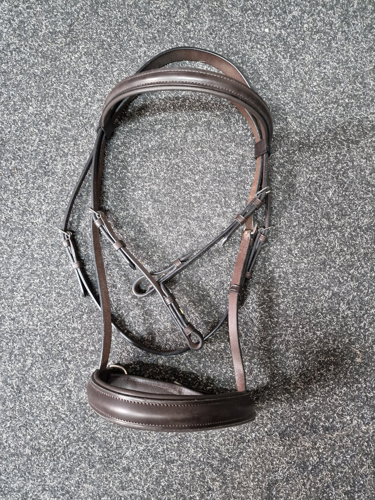 Full brown english leather Bridle A78