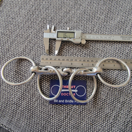 4.5" scorrier snaffle bit B218