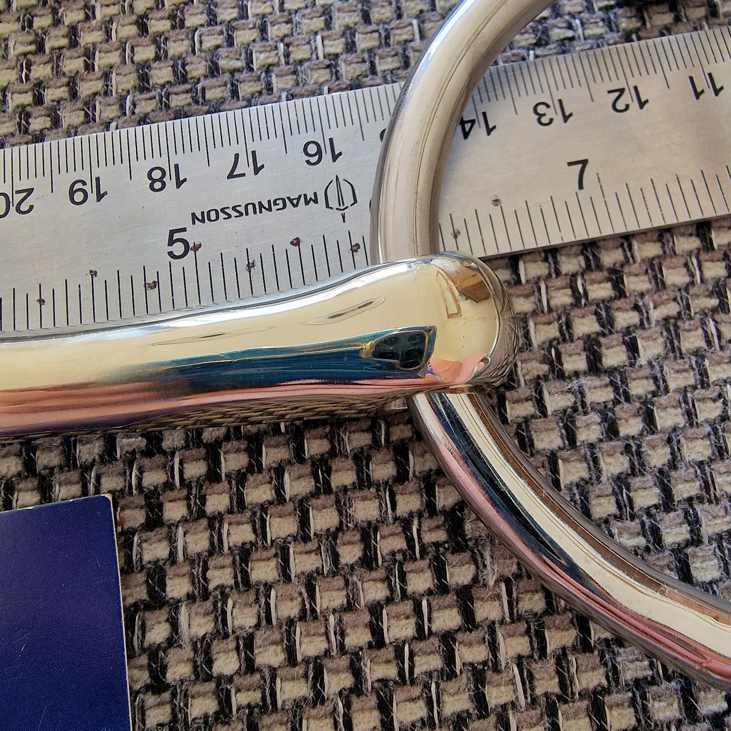 5.75" custom made copper magic cambridge port balding gag Bit B1428