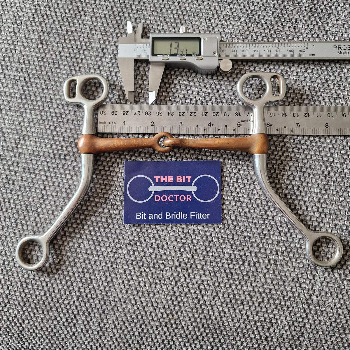 5.25" copper jointed Tom thumb elevator bit B105