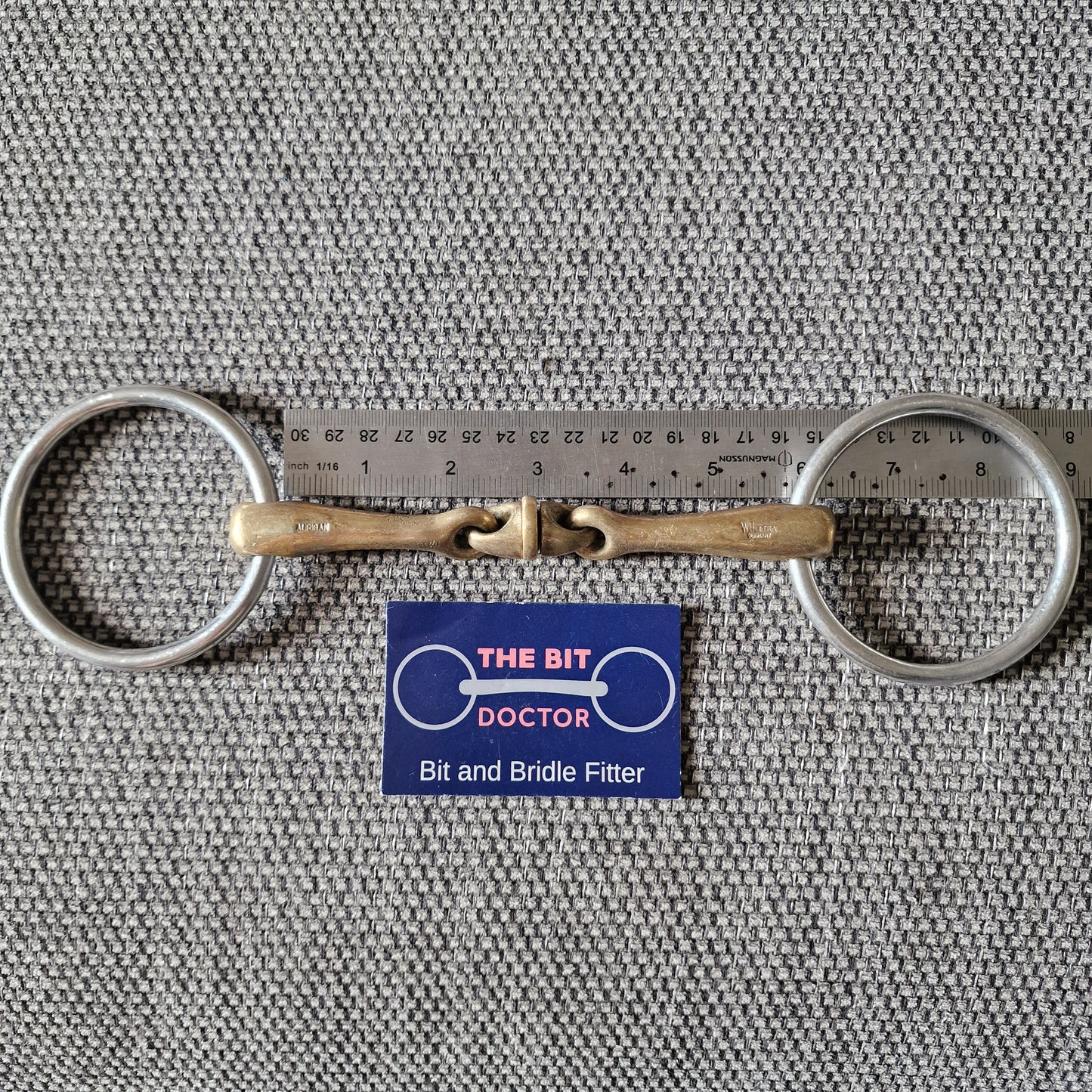 5.75" sprenger WH ultra loose ring snaffle Bit B1777