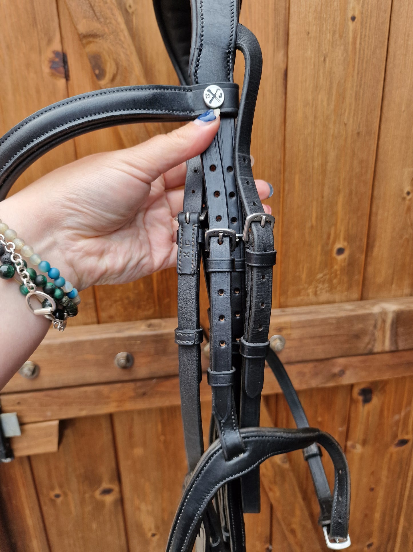 Henry james Extra full xf black grackle bridle A51