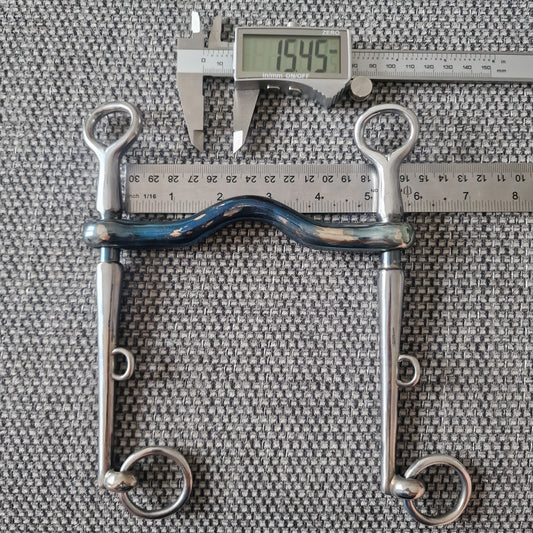 5" sweet iron long shank weymouth Bit B1361