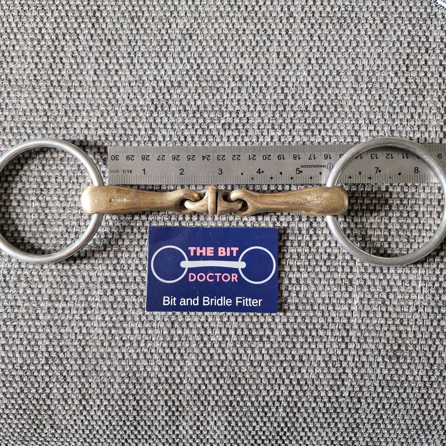 5.5" sprenger WH ultra loose ring snaffle Bit B1775