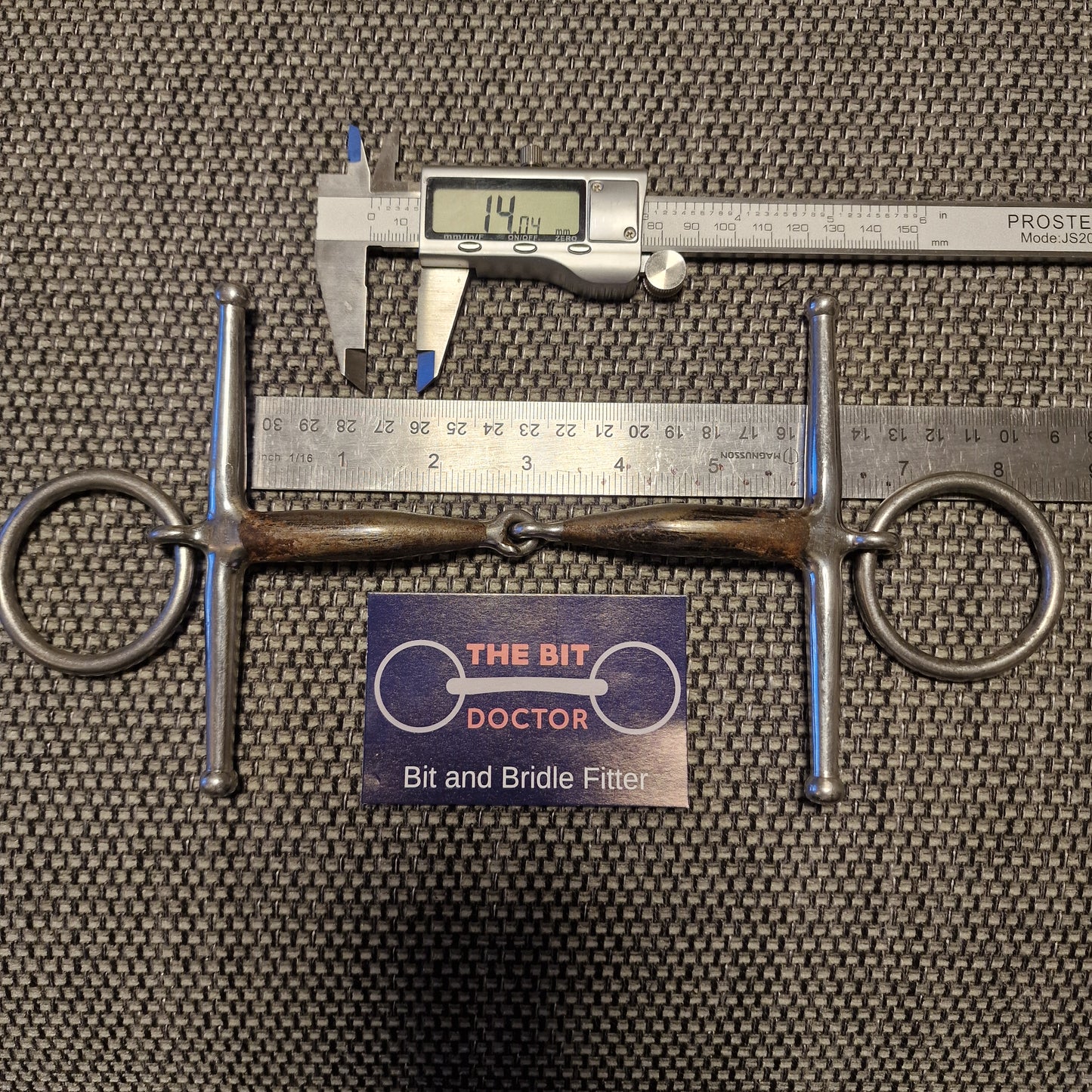 5.75" fager Anna locking fulmer snaffle B1049