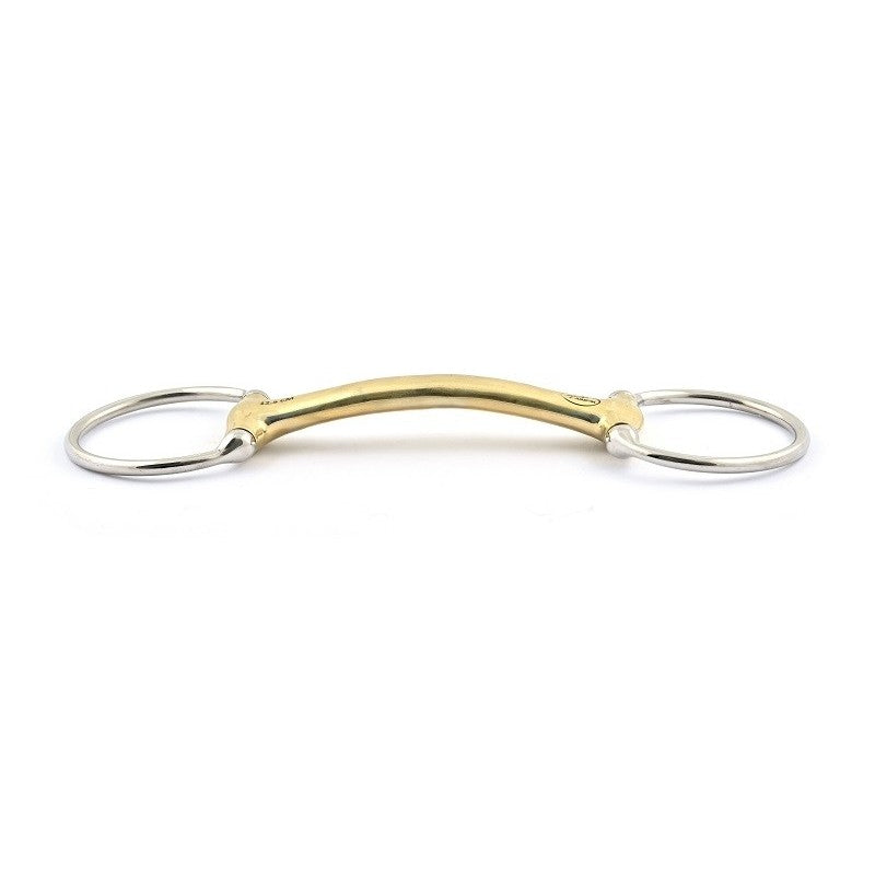 Jump'in Copper Mullen Eggbutt Snaffle Bit
