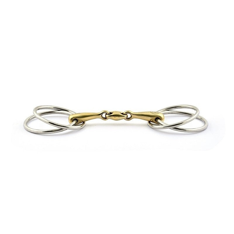 Jump'in Copper Lozenge Wilson Snaffle Bit