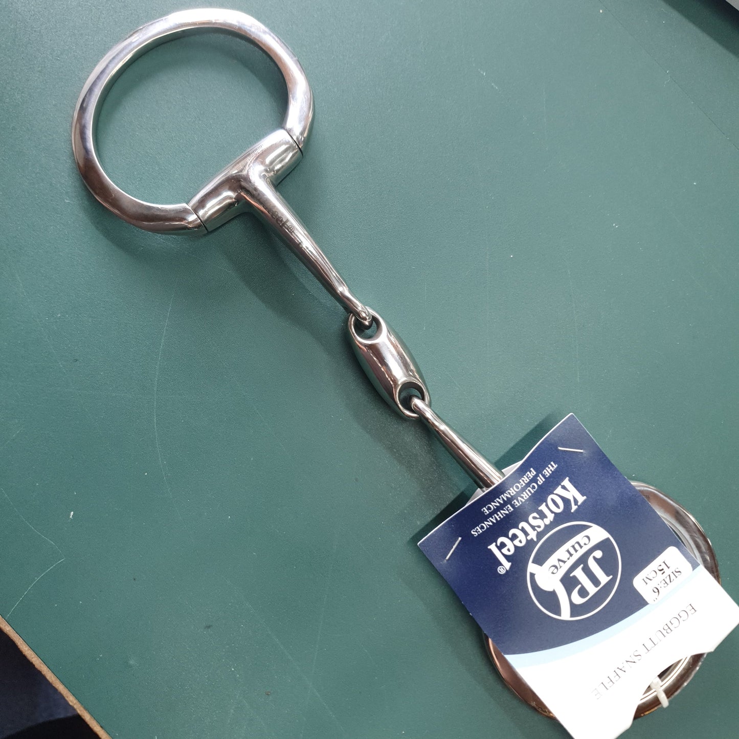 Korsteel JP Curve Eggbutt Lozenge Snaffle Bit
