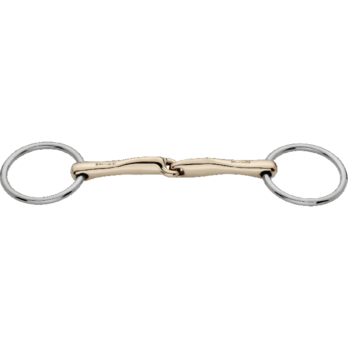 Sprenger Novocontact Sensogan Loose Ring Jointed Bradoon Snaffle Bit