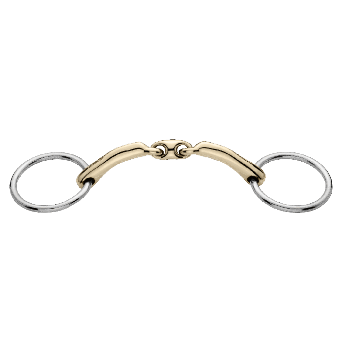 Sprenger Novocontact Sensogan Loose Ring Lozenge Snaffle Bit