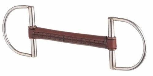 Beris Leather D-Ring Bit