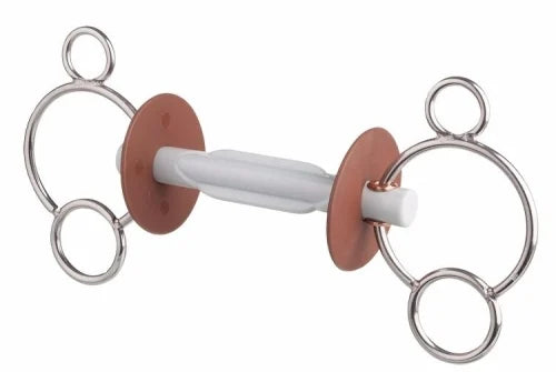 Beris Butterfly 3-Ring gag bit