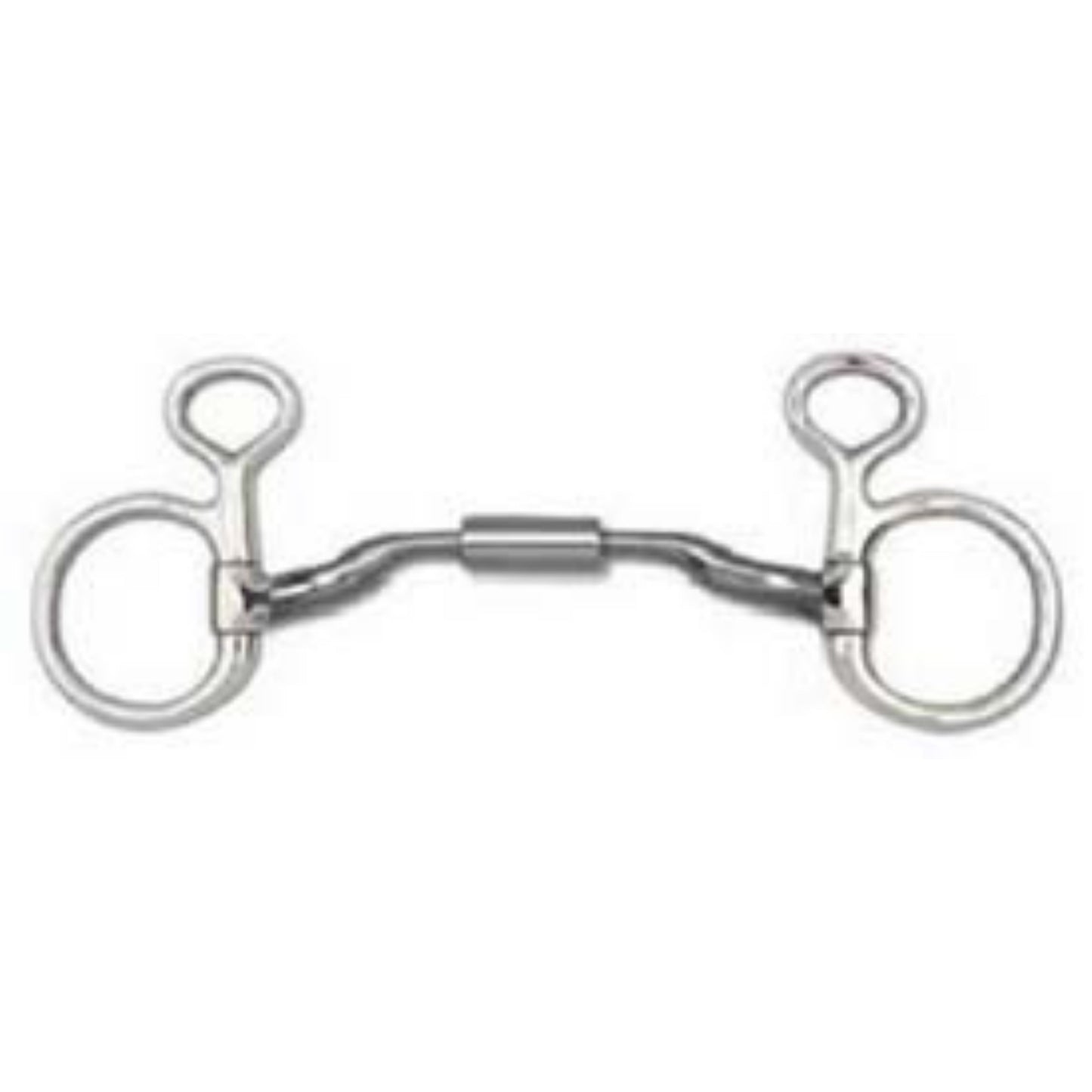 Myler MB04 low port comfort hanging cheek snaffle bit