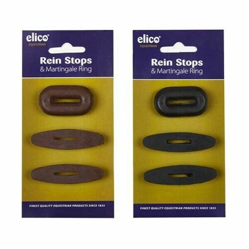 Elico Rubber Rein Stops and Martingale Ring