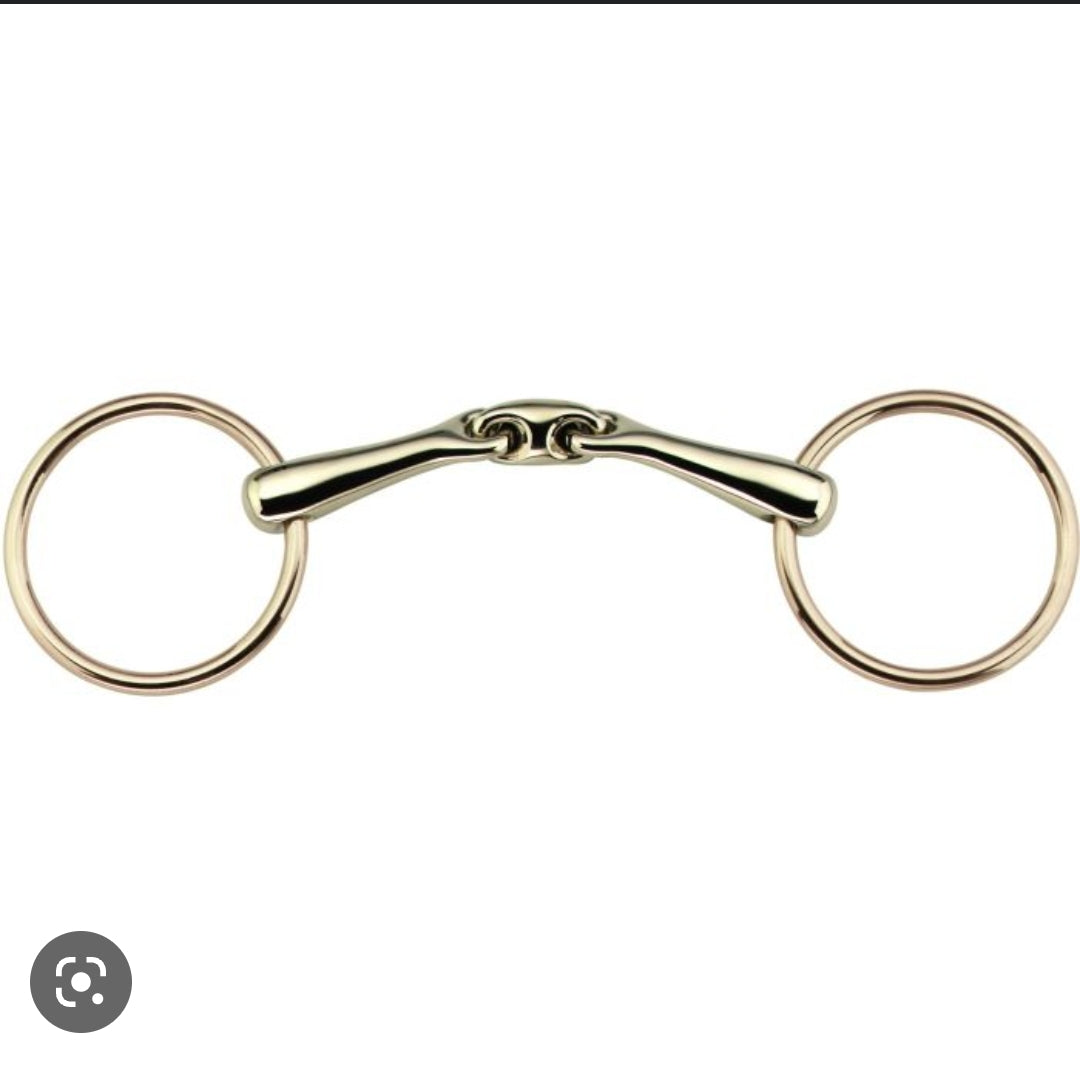 Sprenger KK Ultra Sensogan Loose Ring Snaffle Bit - Aurigan Ring