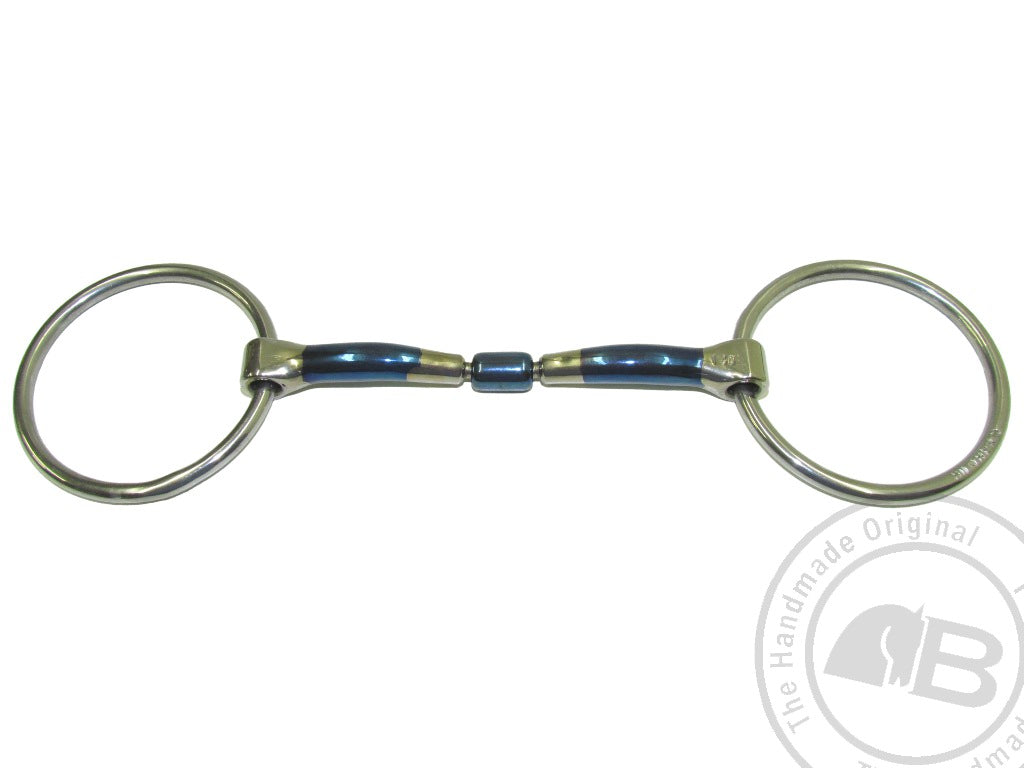 Bombers loose ring barrel 20 snaffle bit