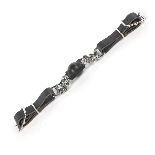 Curb Chain with rubber ball
