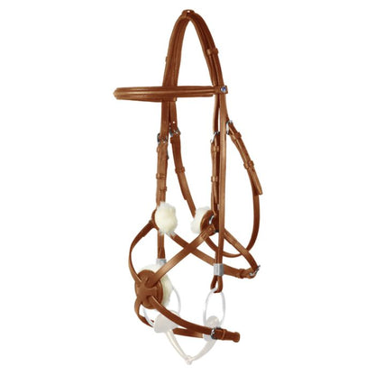 Stubben Bridle Leitrim with grackle noseband