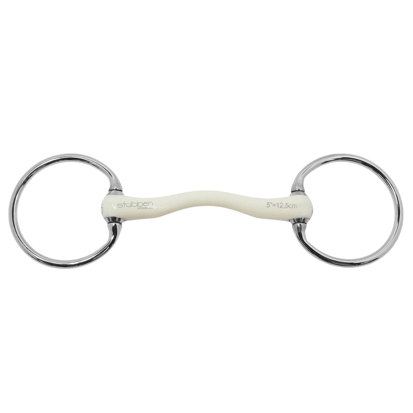 Stubben Fine Line Flex Eggbutt Snaffle