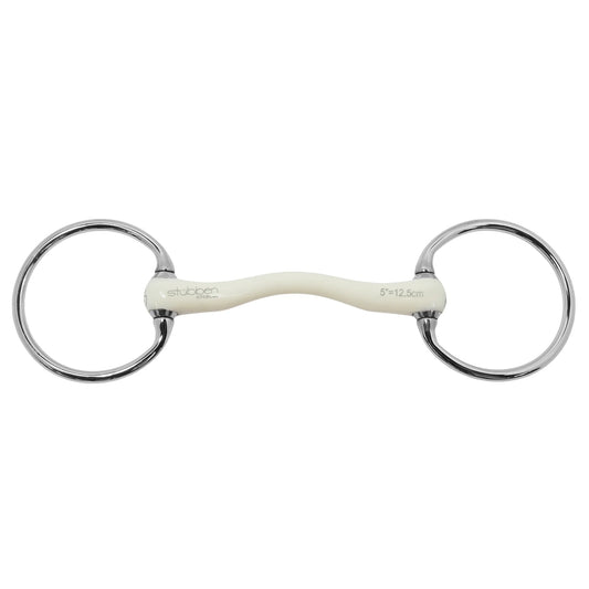Stubben Fine Line Flex Eggbutt Snaffle