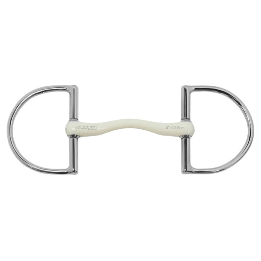 Stubben Fine Line Flex D-Ring Snaffle