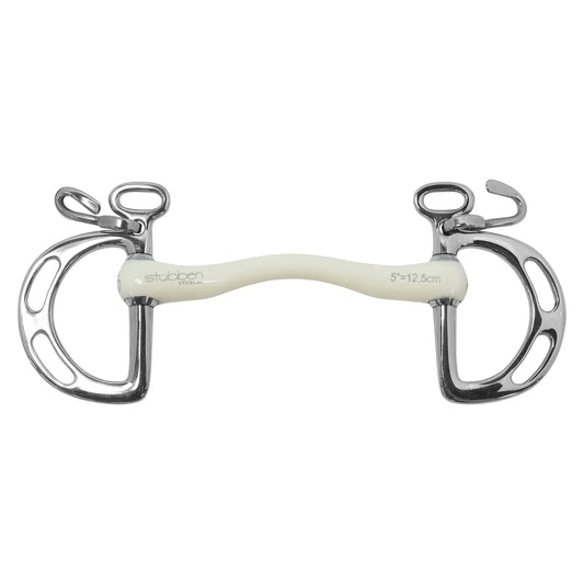 Stubben Fine Line Flex Kimblewick Bit