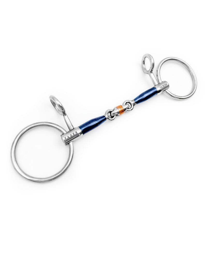 Fager Martin Loose Hanging Cheek Snaffle