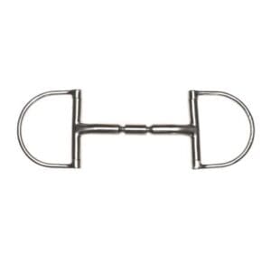 Metalab D-ring snaffle Elite Mullen Barrel straight 14mm