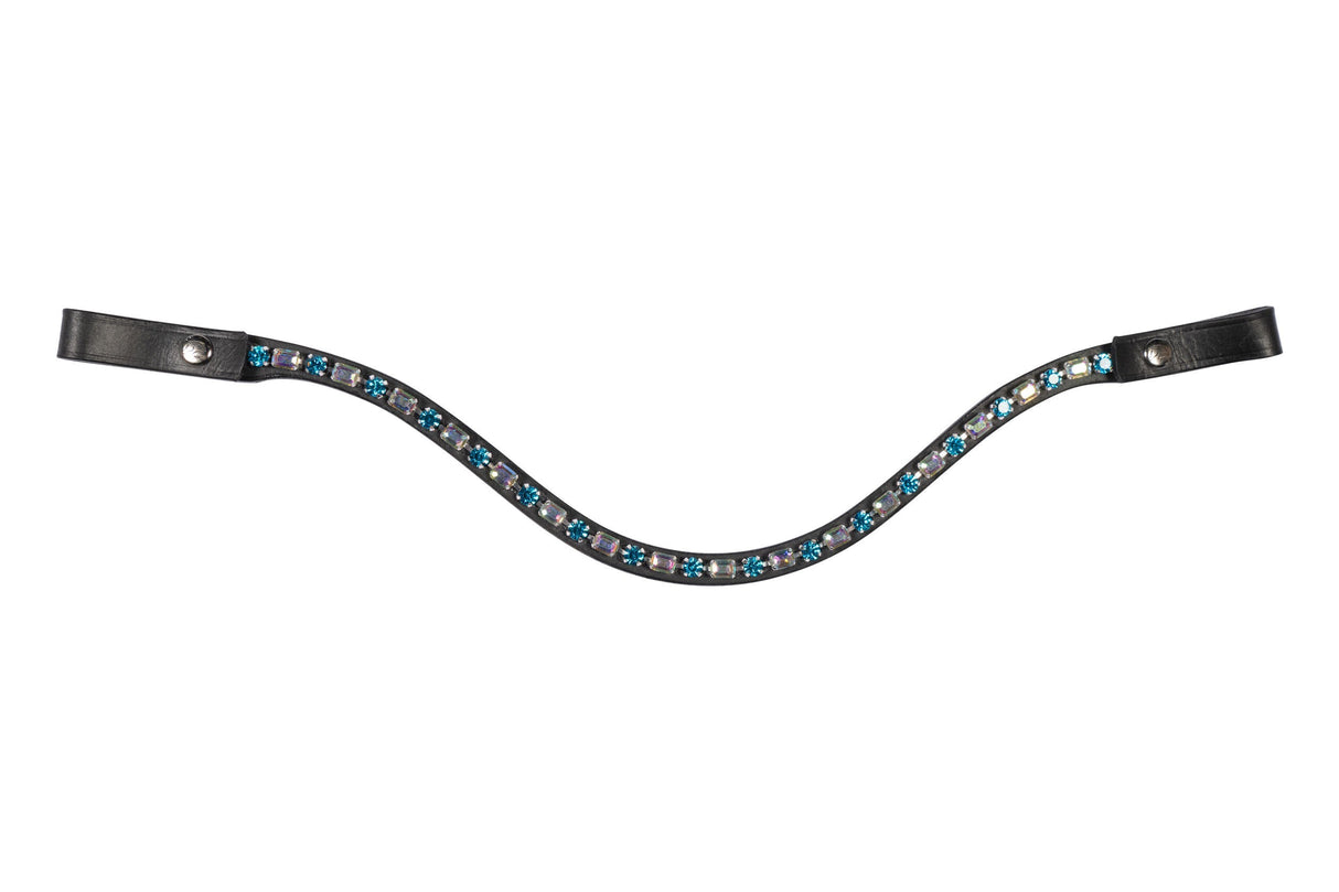 HKM Amazing Browband in petrol