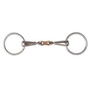 Metalab Loose Ring snaffle pinchless French link 19mm