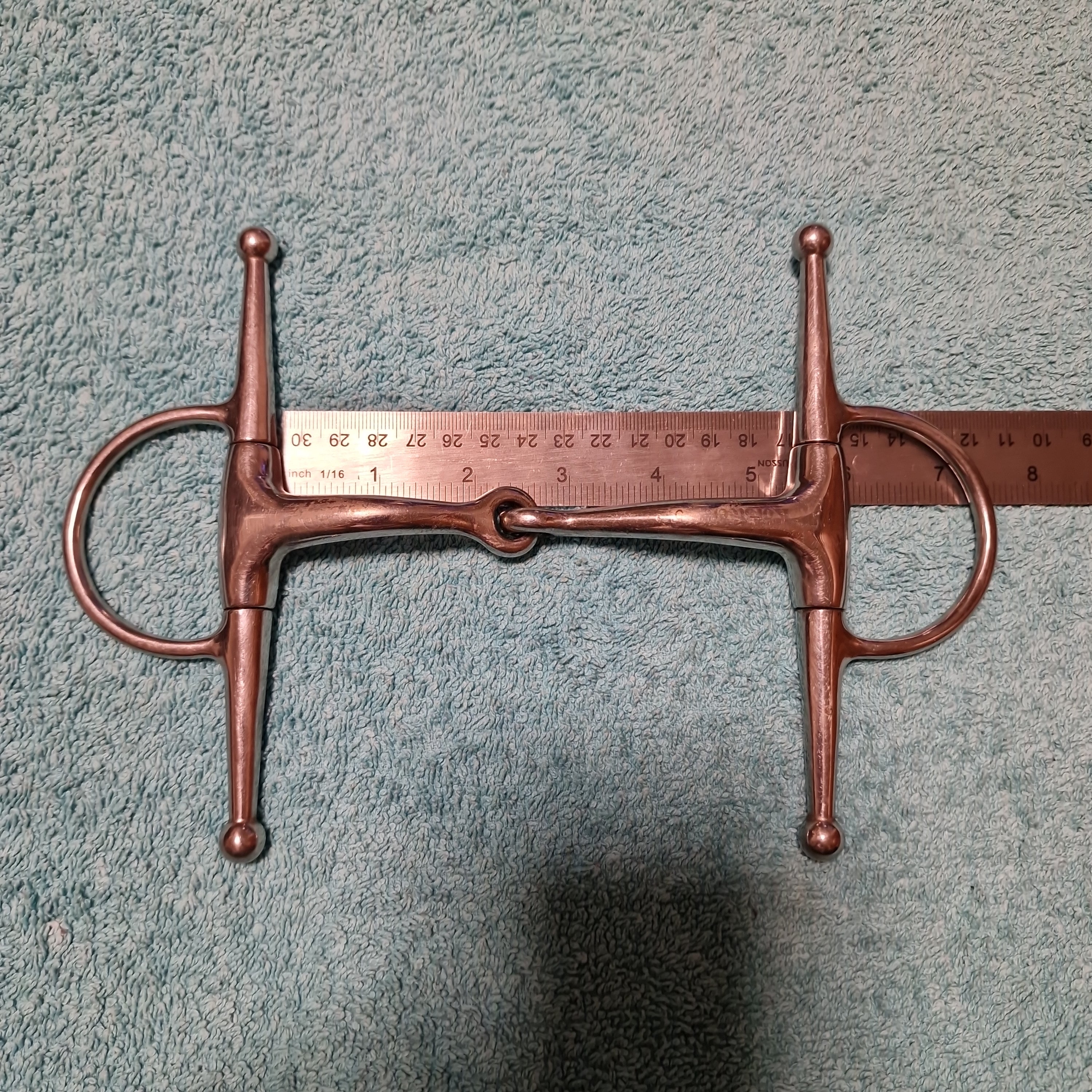 5" full cheek anatomical jointed snaffle bit B74 – The Bit Doctor