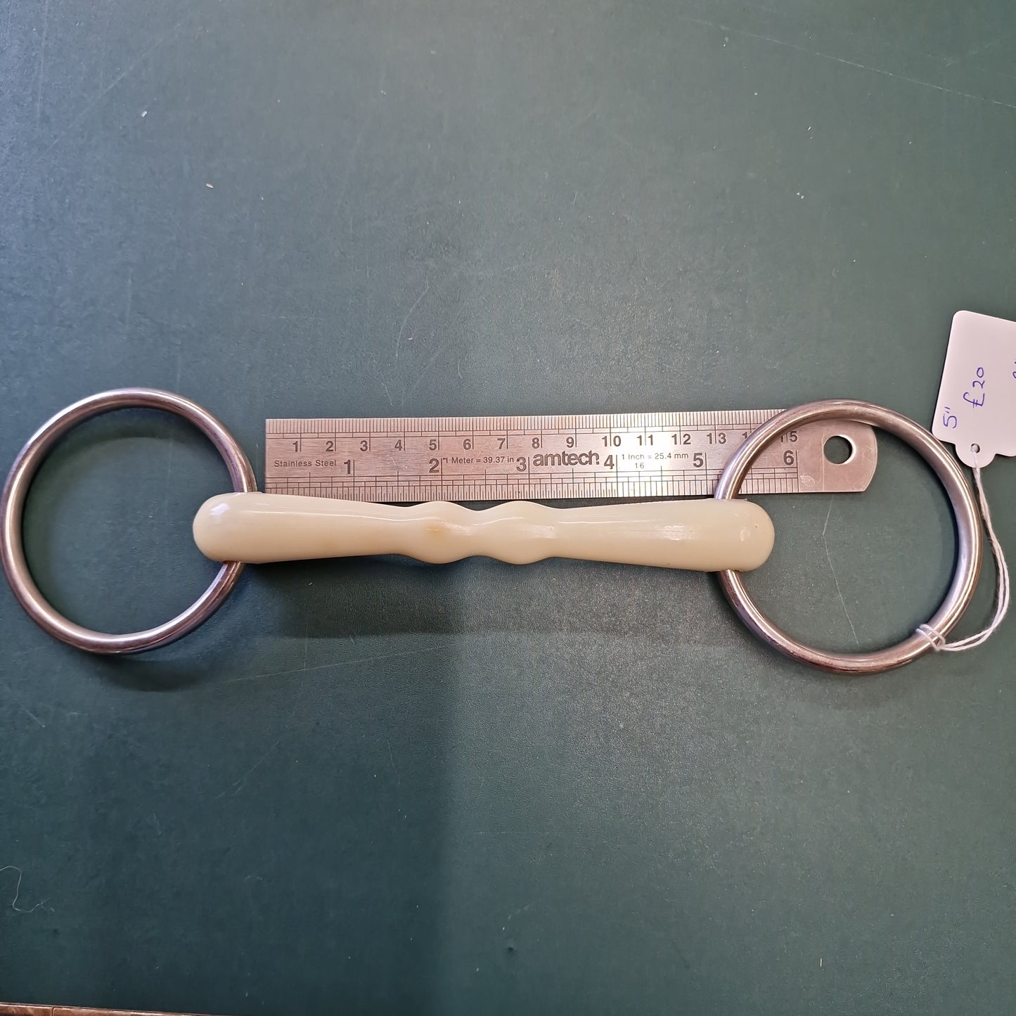 5" loose ring flexi mullen mouth bit B169