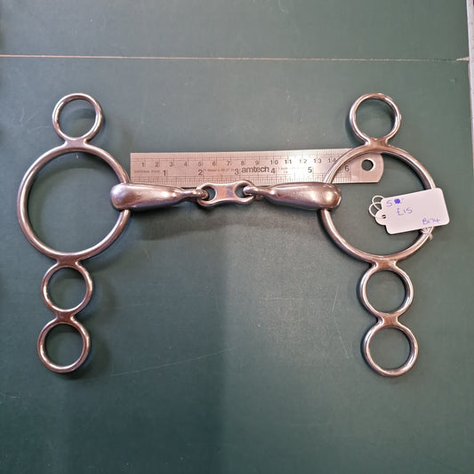 5" dutch gag french link bit B174