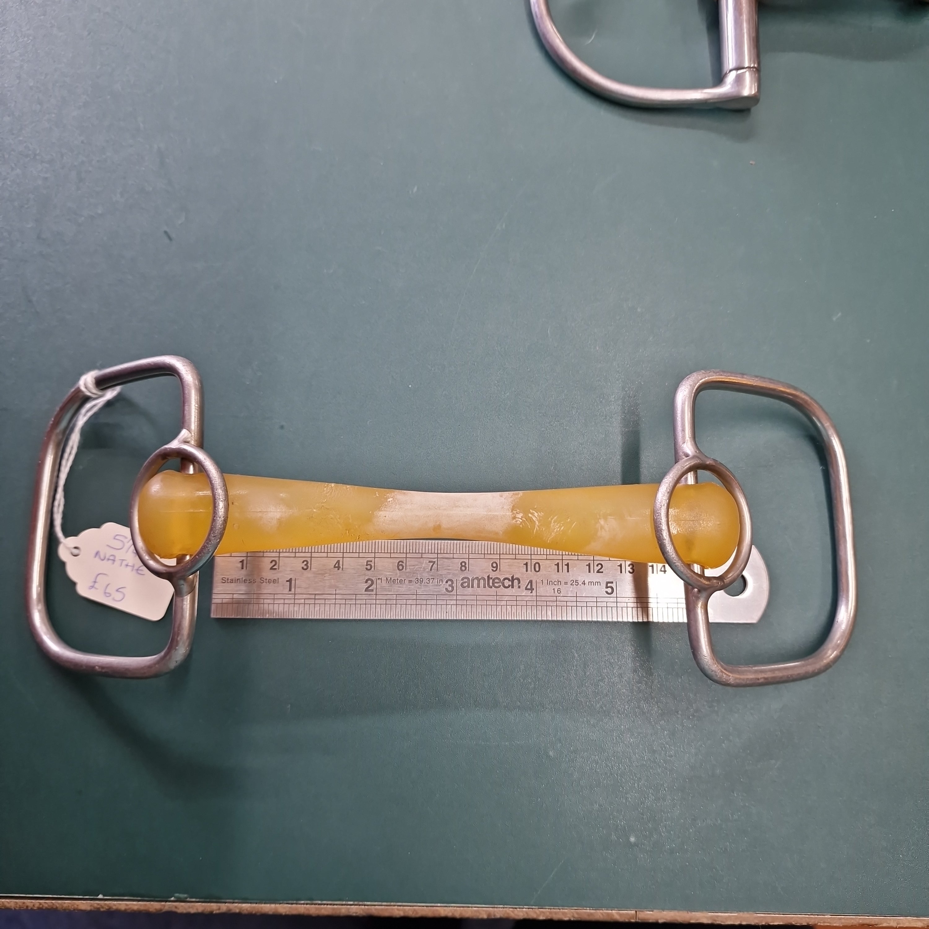 Tapered Corkscrew D Ring Snaffle Bit | EquuSport Custom Saddlery