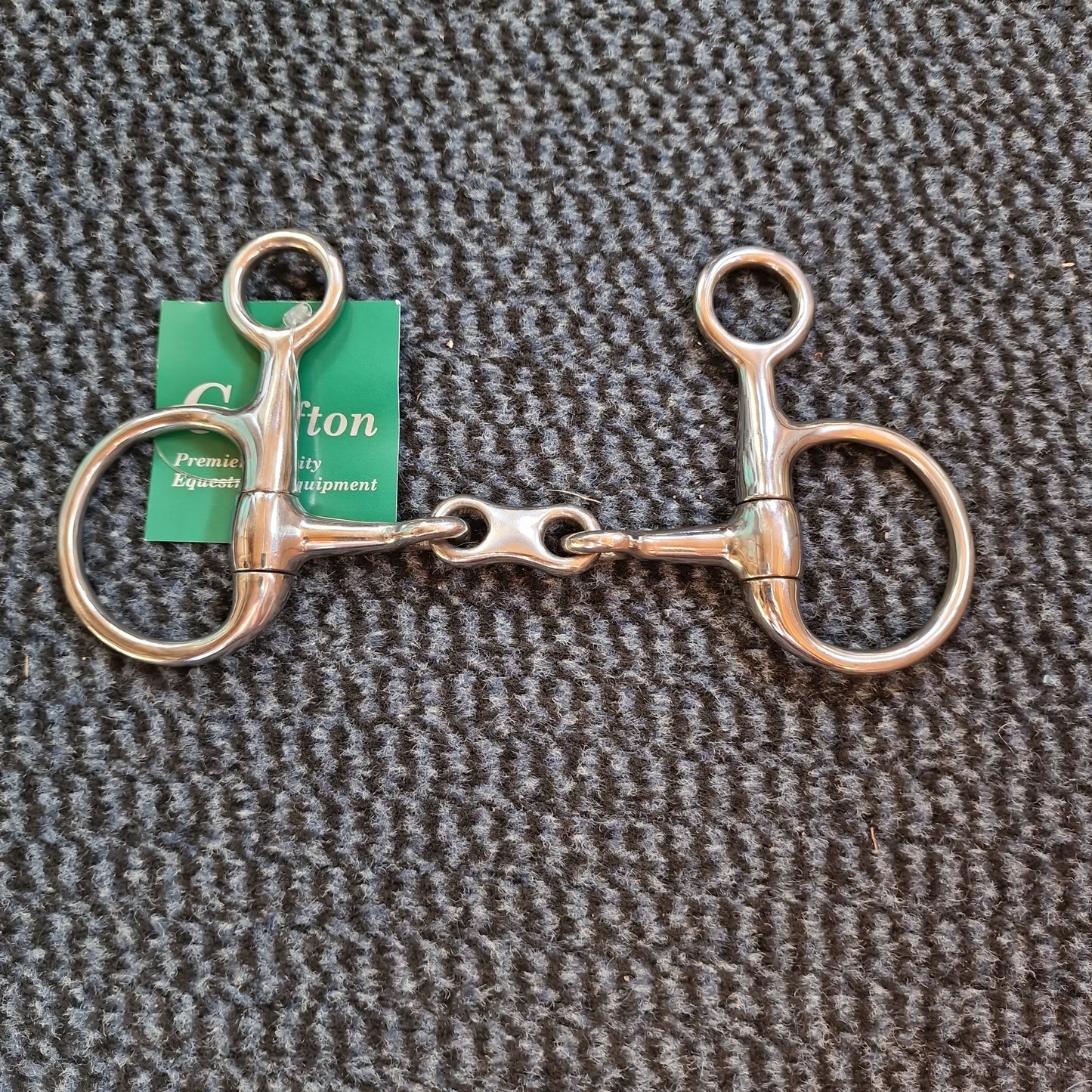 4" Grafton Hanging Cheek French Link Snaffle bit B411