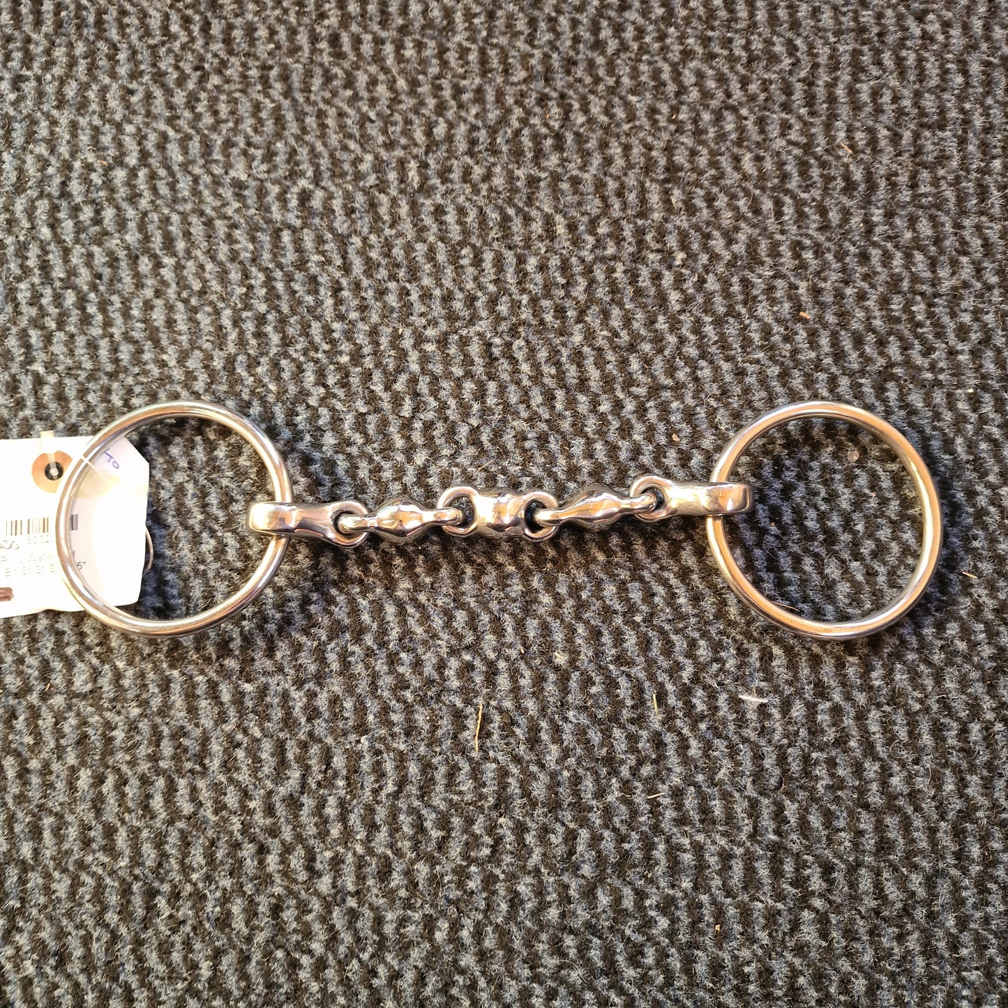 5" Grafton loose ring waterford snaffle bit B476