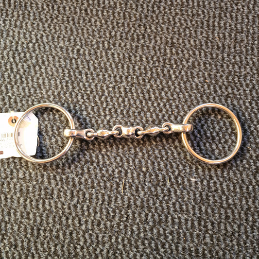 5" Grafton loose ring waterford snaffle bit B476