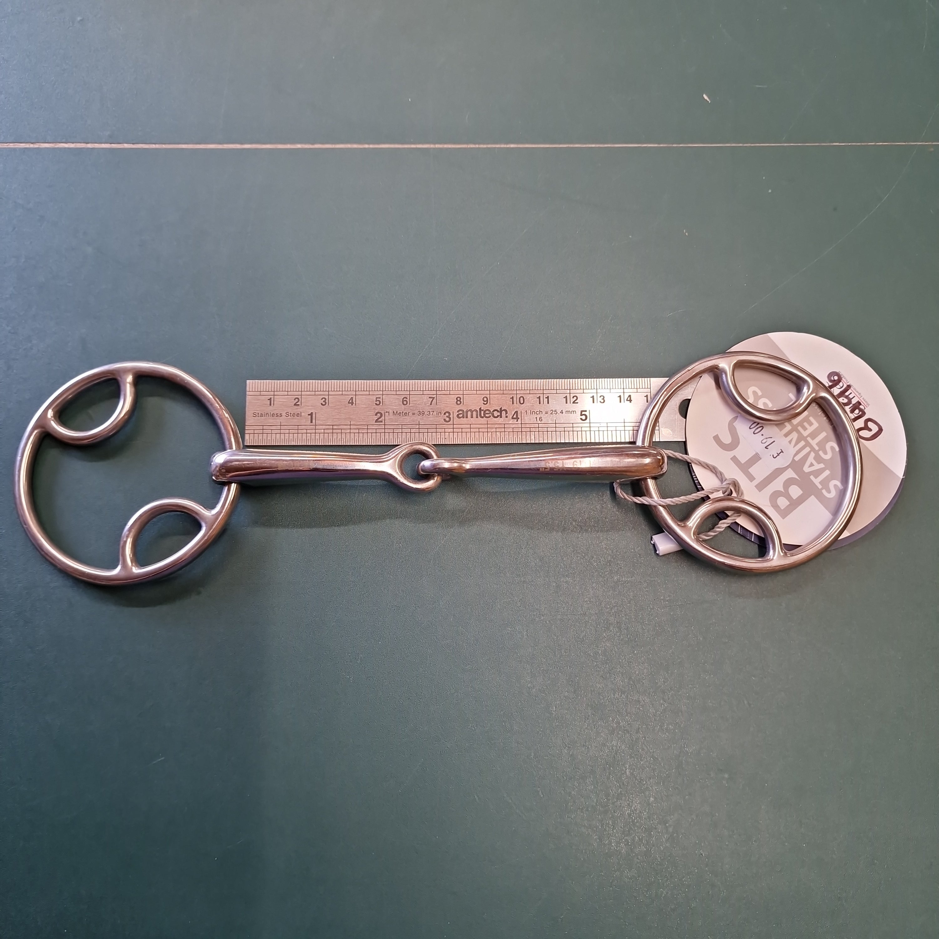 5.5" shires bevel jointed snaffle bit B496 – The Bit Doctor