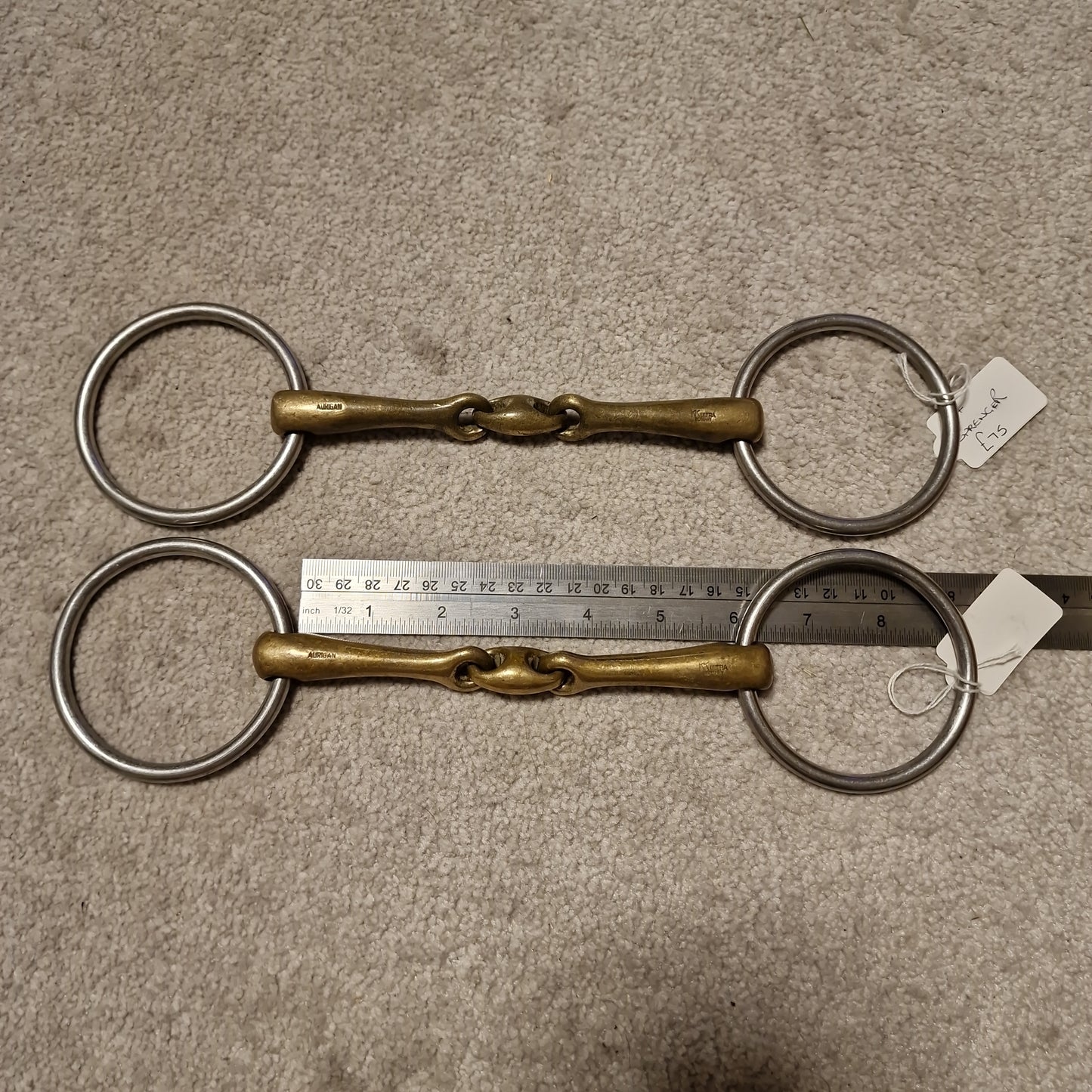5.75" Sprenger KK Ultra Loose Ring Lozenge snaffle bit B532 – The Bit