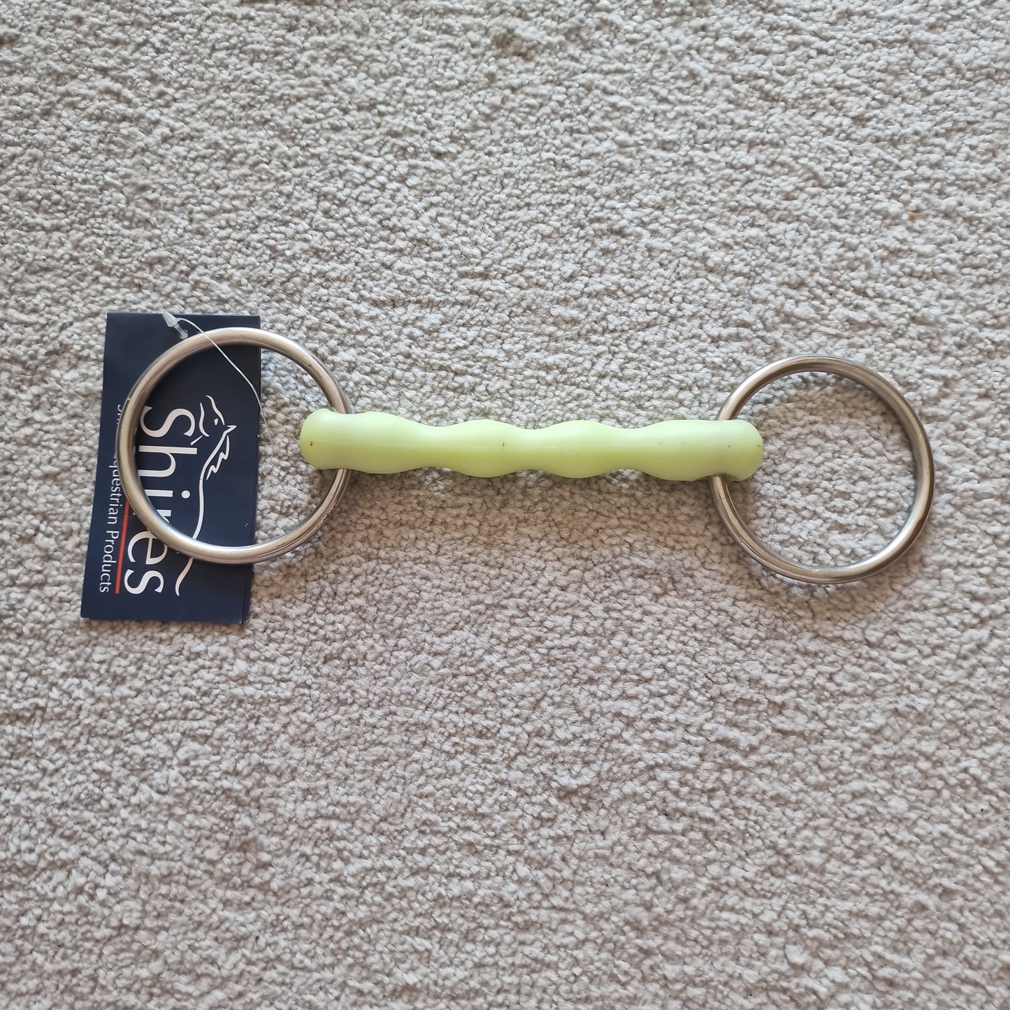 4.5" Shires loose ring flexi mullen snaffle bit B583