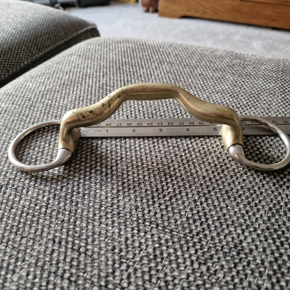 5" Neue Schule Correction ported Snaffle bit B808