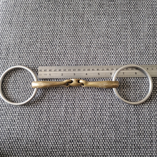 6" Sprenger RS Dynamic Loose Ring Lozenge Snaffle bit B877