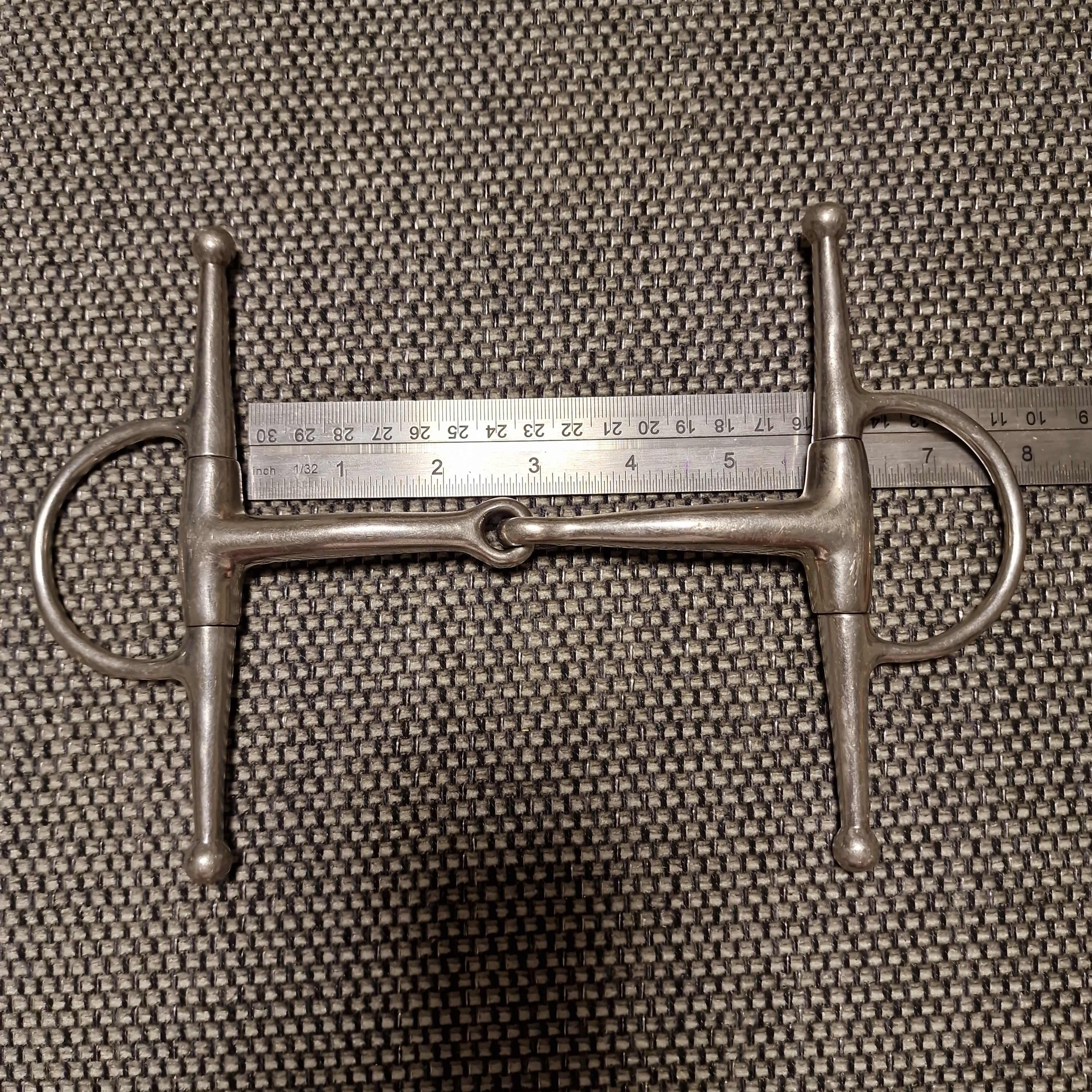 5.5 Full Cheek Jointed Snaffle bit B900 – The Bit Doctor